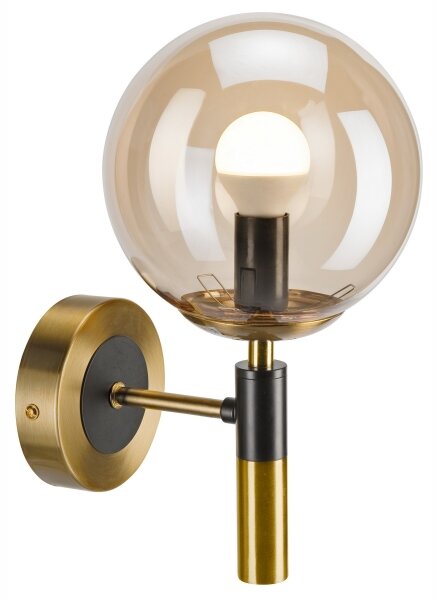 Аплик ROLLO 1xE14/5W/230V златист/опушен бежов