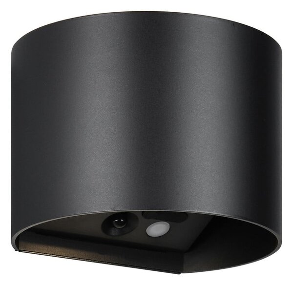 LED стенно външно осветително тяло с USB със сензор за движение (височина 10 cm) Genie – Reality