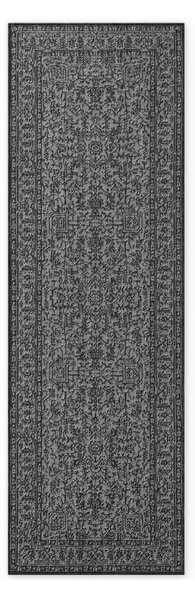 Черно-бялa пътека за открито и закрито 80x250 cm Duet Kona – NORTHRUGS