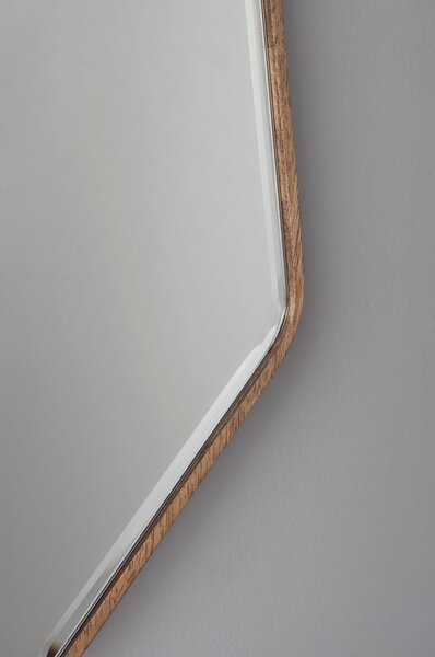 Стенно огледало от масивно дърво 39,5x90 cm Basil – Dutchbone