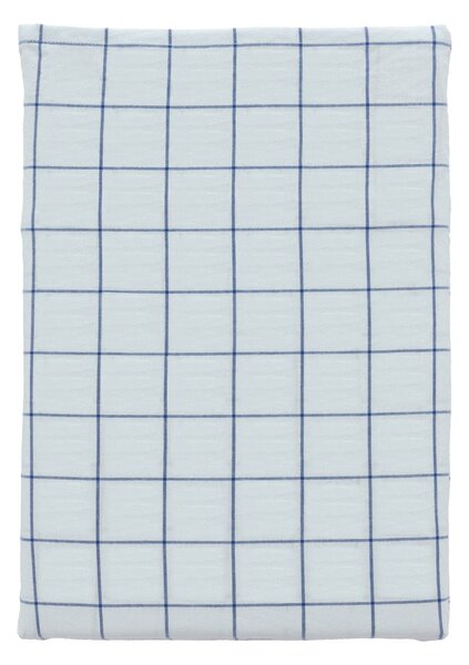 Светлосиньо единично спално бельо от памук Renforcé 140x200 cm Vista – Södahl