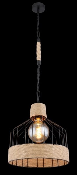 Globo 15674H1 - Висящ полилей HALIA 1xE27/60W/230V