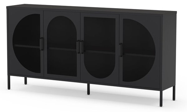 Черен скрин 160x90 cm Tayra – Marckeric