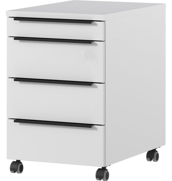 Светлосиво шкафче 42x63x60 cm Mailand – Germania