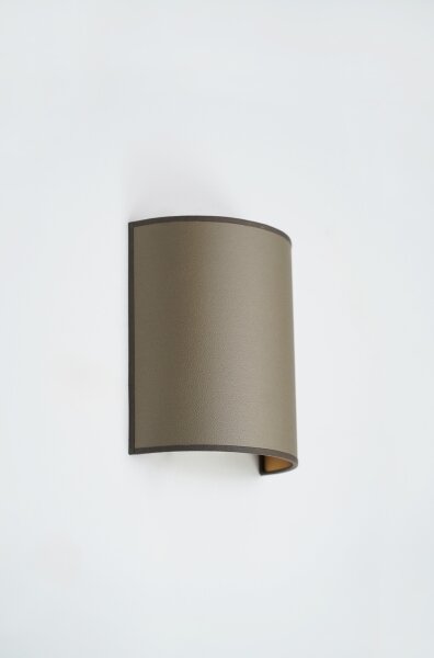 Brilagi - Стенно осветително SEMI 1xE27/15W/230V, Ø 20 см, кафяво