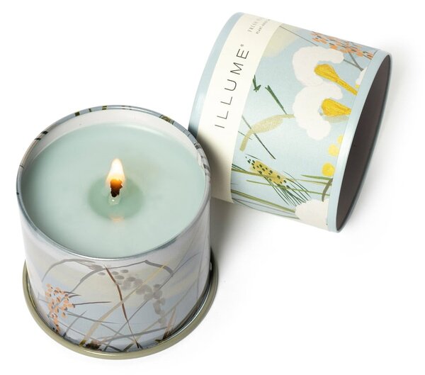 Ароматна свещ с време на горене 50 часа Fresh Sea Salt – ILLUME x Bloomingville