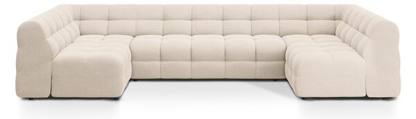 Бежов ъглов диван (U форма) Kendal – Micadoni
