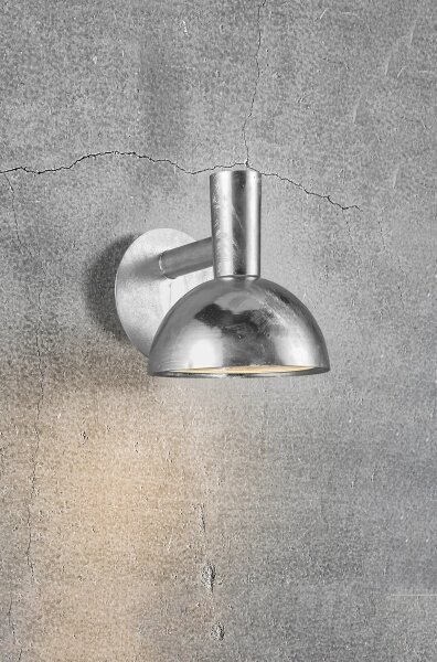 Nordlux - Екстериорен аплик ARKI 1xE27/20W/230V IP54 сребрист