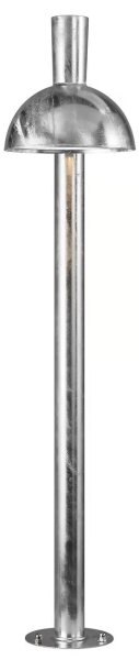 Nordlux - Екстериорна лампа ARKI 1xE27/20W/230V IP54 сребрист