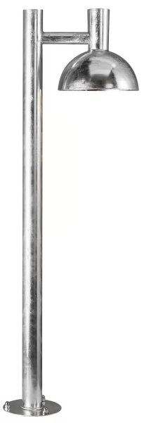 Nordlux - Екстериорна лампа ARKI 1xE27/20W/230V IP54 сребрист