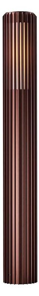 Nordlux - Екстериорна лампа ALUDRA 1xE27/15W/230V IP44 кафяв 95,4 см