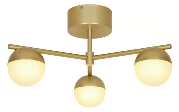 Nordlux - Полилей за повърхностен монтаж CONTINA 3xG9/5W/230V месинг