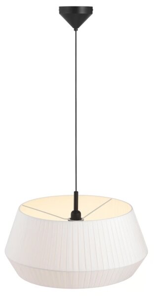 Nordlux - Пендел DICTE 1xE27/60W/230V Ø 53 см бял