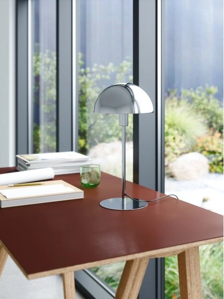 Nordlux - Настолна лампа ELLEN 1xE14/40W/230V лъскав хром