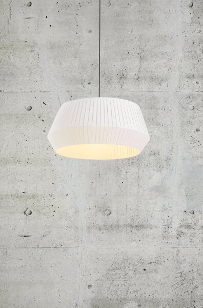 Nordlux - Пендел DICTE 1xE27/60W/230V Ø 53 см бял