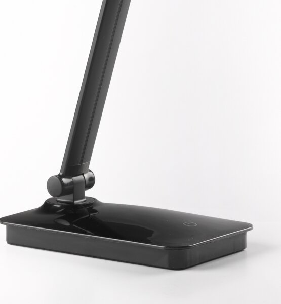 ONLI - LED Димируема настолна лампа с USB порт DESKI LED/7W/230V 4000K черен