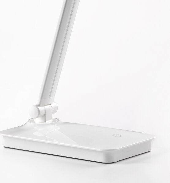 ONLI - LED Димируема настолна лампа WITH USB порт DESKI LED/7W/230V 4000K бял