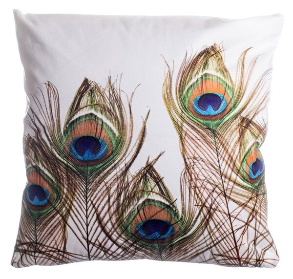 Декоративна възглавница 45x45 cm Peacock Feathers – JAHU collections