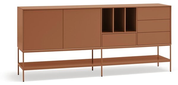Скрин в тухлен цвят 220x98x45 cm Platt – Teulat