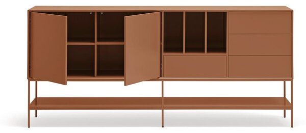 Скрин в тухлен цвят 220x98x45 cm Platt – Teulat