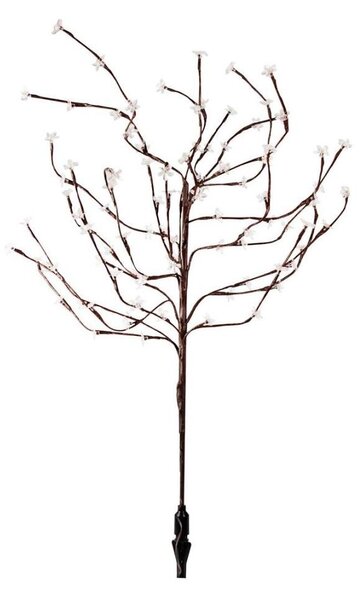 LED RGBW Соларна лампа TREE LED/0,1W/1,2V 600 mAh IP44 кафяв