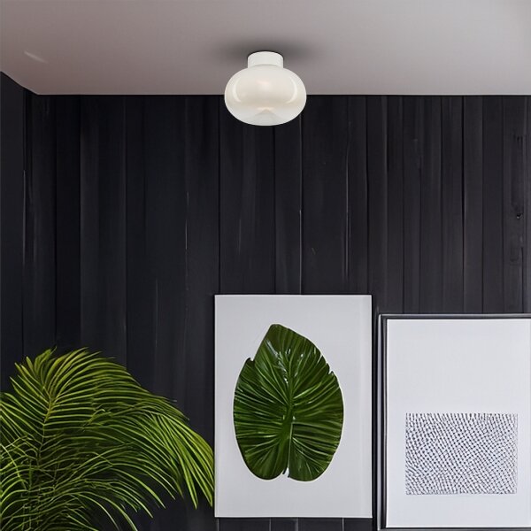LED Плафониера VASO LED/4W/230V Ø 18 см бял
