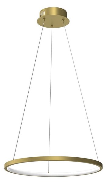 LED Пендел HOOP LED/27W/230V Ø 50 см 4000K златист