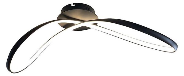 LED Плафониера INFINITY LED/21W/230V черен