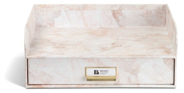Картонен органайзер с чекмедже за докумнети Walter Paper Laminate – Bigso
