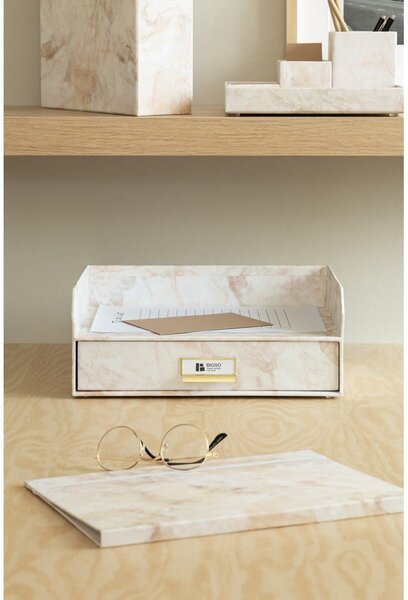 Картонен органайзер с чекмедже за докумнети Walter Paper Laminate – Bigso