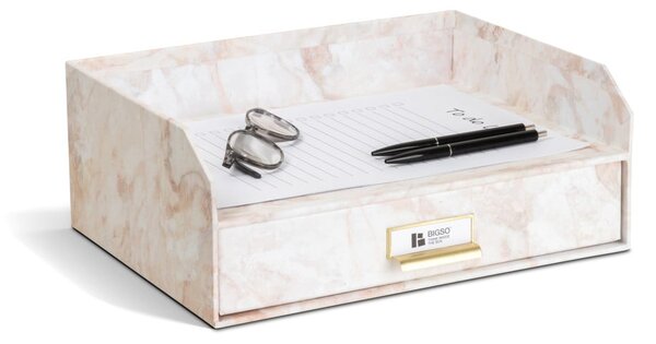 Картонен органайзер с чекмедже за докумнети Walter Paper Laminate – Bigso