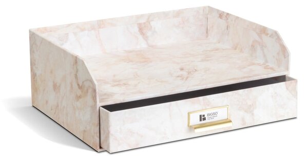 Картонен органайзер с чекмедже за докумнети Walter Paper Laminate – Bigso