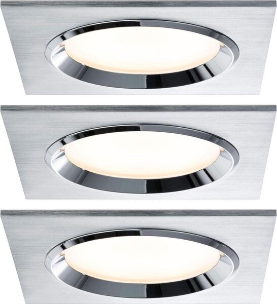 Paulmann 92696 - К-кт 3xLED/8W Димируема лампа за вграждане DICE 230V