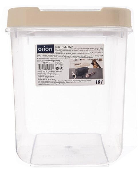Пластмасова кутия за съхранение с капак 35x20x23 cm Slop – Orion