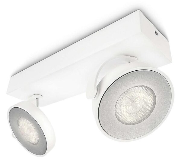 Philips 53172/31/16- LED Димируема лампа MYLIVING CLOCKWORK 2xLED/4,5W/230V