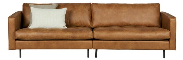 Кафяв диван от изкуствена кожа 277 cm Rodeo – WOOOD