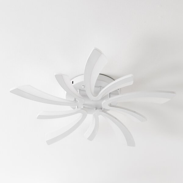 Brilagi - LED Димируем полилей за повърхностен монтаж TWIST LED/55W/230V 3000-6500K бял + д.у