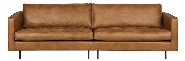 Кафяв диван от изкуствена кожа 277 cm Rodeo – WOOOD