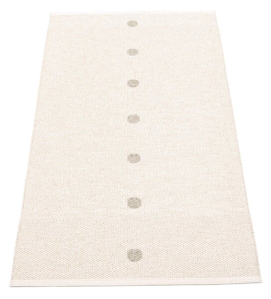 Бежов и кремав килим за открито и закрито 70x140 cm Peg Linen Vanilla – Pappelina