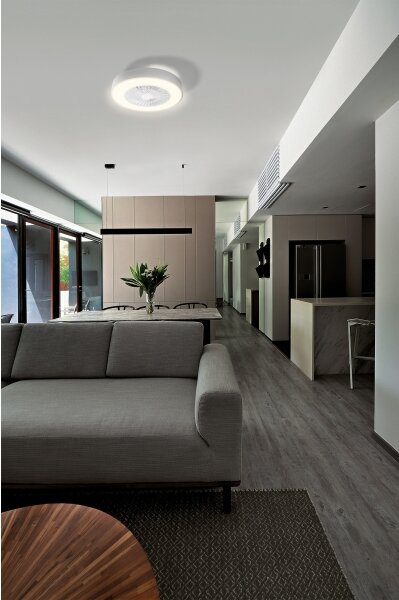 Osram - димируемо LED таванно осветително тяло с вентилатор SMART+ LED/78W/230V Wi-Fi + дистанционно управление
