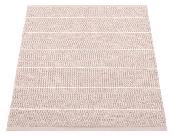Светлорозов килим за открито и закрито 70x90 cm Carl Pale Rose – Pappelina