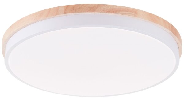 Brilliant - LED Димируем плафон BAARLO LED/36W/230V Ø 50 см бял + д.у