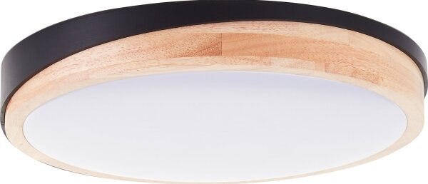 Brilliant - LED Димируем плафон BAARLO LED/24W/230V Ø 35 см черен