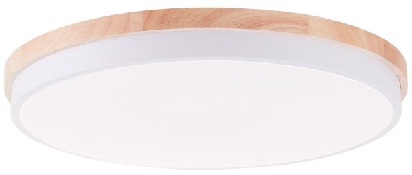Brilliant - LED Димируем плафон BAARLO LED/36W/230V Ø 50 см бял + д.у