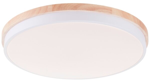 Brilliant - LED Димируем плафон BAARLO LED/36W/230V Ø 50 см бял + д.у