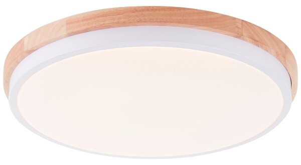 Brilliant - LED Димируем плафон BAARLO LED/24W/230V Ø 35 см бял