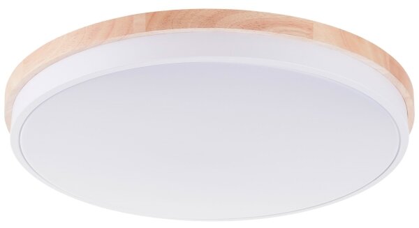 Brilliant - LED Димируем плафон BAARLO LED/36W/230V Ø 50 см бял + д.у