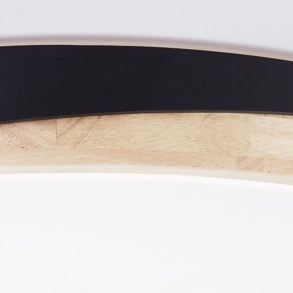 Brilliant - LED Димируем плафон BAARLO LED/36W/230V Ø 50 см черен + д.у