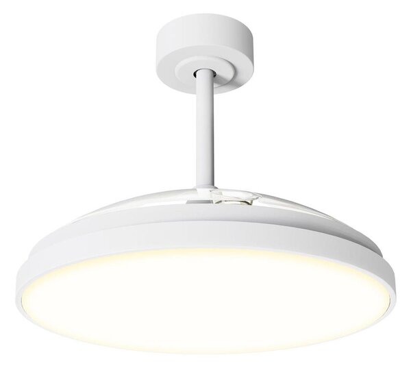 Aigostar-LED Димируем таванен вентилатор LED/50W/230V 2700-6500K 106cm+ДУ бял