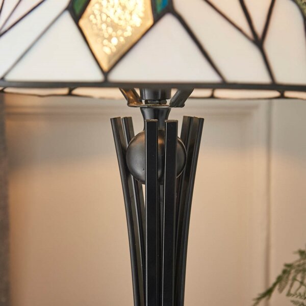 Endon 70365 - Настолна лампа Tiffany ASTORIA 1xE14/40W/230V, Ø 30 см